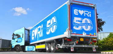 Evri adds 139 extra Tiger Trailers box vans with 50th anniversary livery