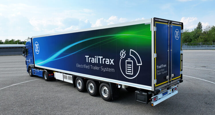 The electrified trailer system TrailTrax