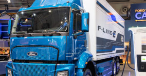 Ford Trucks’ heavy duty Electric Rigid Truck on show at the IAA Transportation 2024