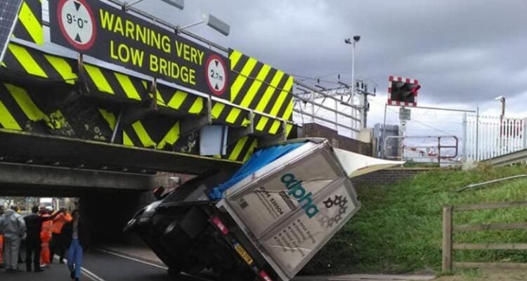 Low bridge collision