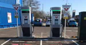 InstaVolt's new charging hub on the M4