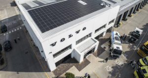 Refurbished Volvo North-London dealership and service centre