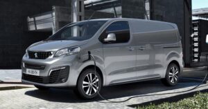 Electric Van on charge