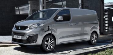 Electric Van on charge