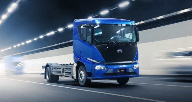 BYD ETH8 delivering on emissions-free transportation