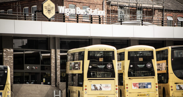 Go-Ahead fleet - Wigan Bus Interchange