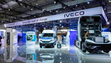 IVECO booth at IAA Transportation
