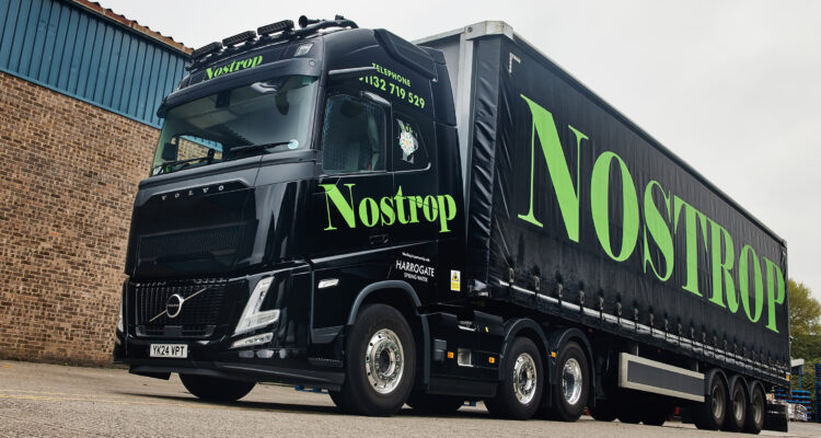 Nostrop Storage has taken delivery of its first-ever brand-new Volvo Truck - an FH Aero tractor unit.