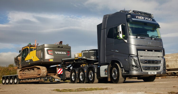 HJB Plant Hire has taken delivery of a new Volvo FH16 750 8x4 tractor unit