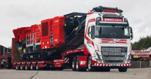 VOLVO TRUCKS MAKES INROADS AT DONNELL & ELLIS HEAVY HAULAGE WITH DOUBLE FH16 DELIVERY