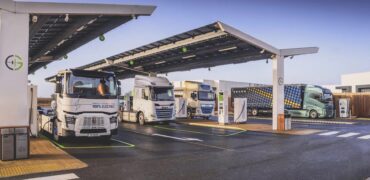 GRIDSERVE Electric Freightway charging hub