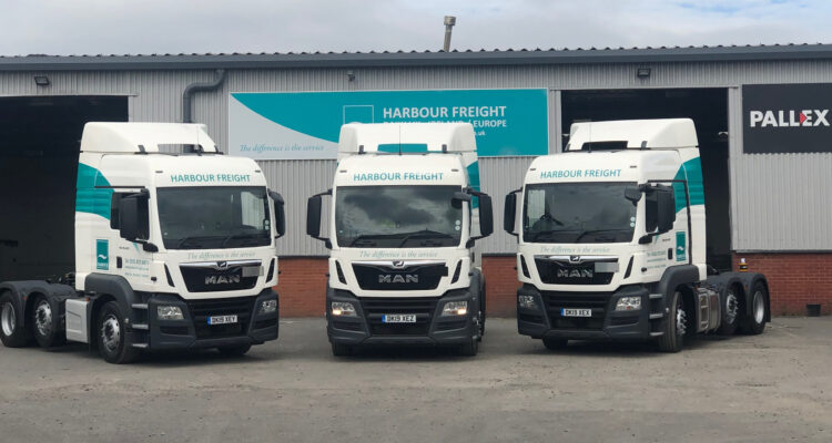 Harbour International Freight trucks