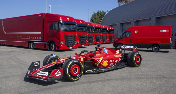IVECO Ferrari handover
