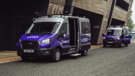 Oxa autonomous Ford E-Transits