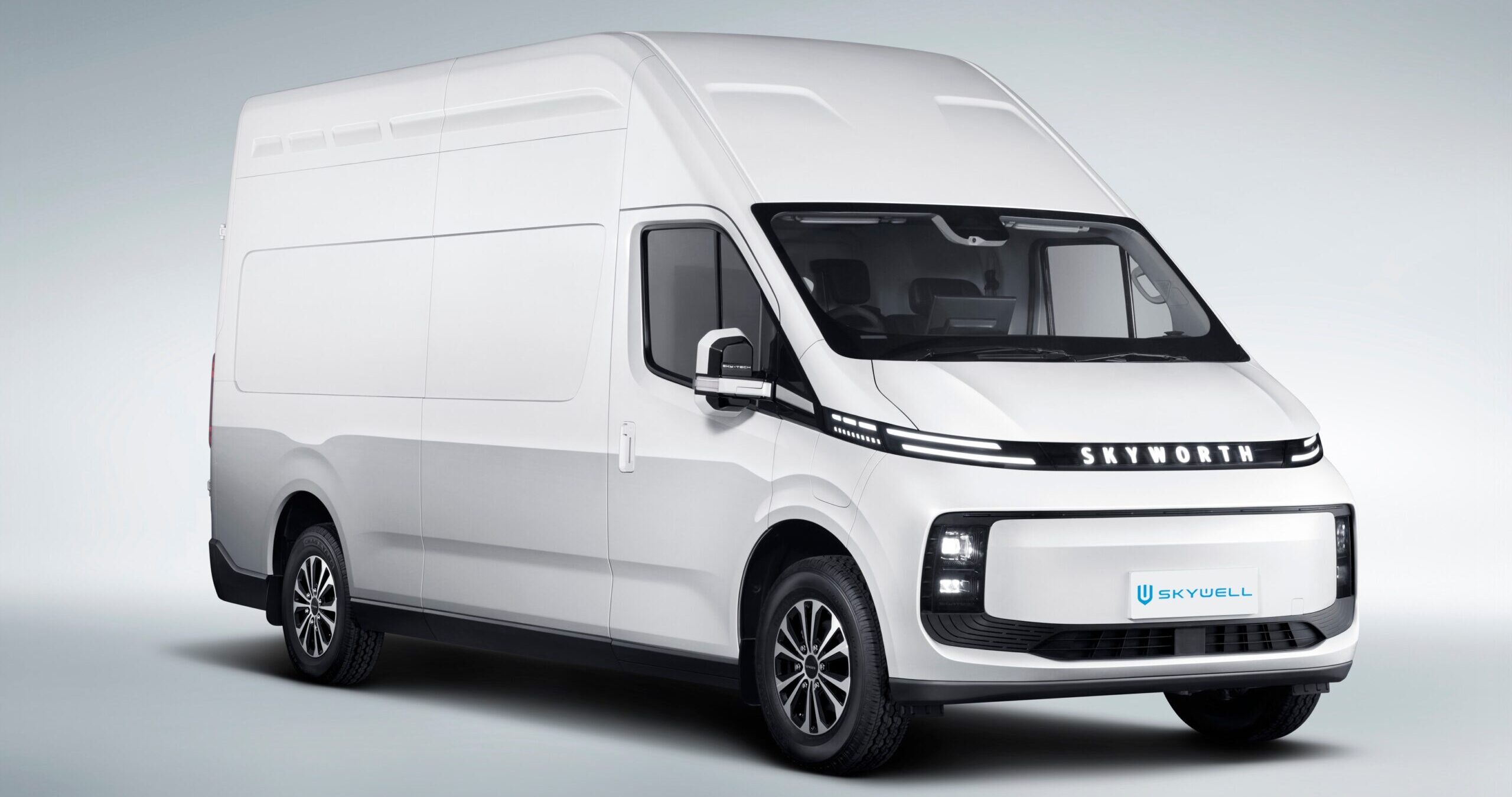 Skywell premieres ‘233’ large van at Paris Motor Show