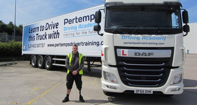 Darren Stranack, along with the Pertemps Driver Training team, assisted me in gaining the confidence and competence to drive both LGV Cat C and Cat C+E.