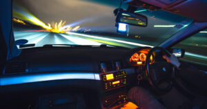 Speeding at night