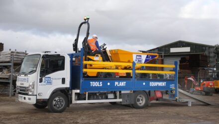 The 7.5-tonner joins a 12-strong mixed commercial vehicle fleet that now includes Isuzu models spanning the manufacturer’s full weight range.