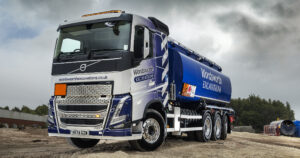 Wordsworth Excavations has taken delivery of a new Volvo FH 500 8x4 rear-steer rigid fuel tanker