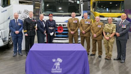 Leyland Trucks Armed Forces signing the Armed Forces Covenant