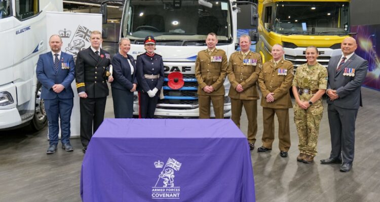 Leyland Trucks Armed Forces signing the Armed Forces Covenant