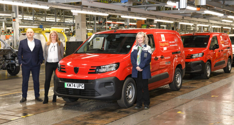 Royal Mail boosts electric vehicle fleet with PEUGEOT