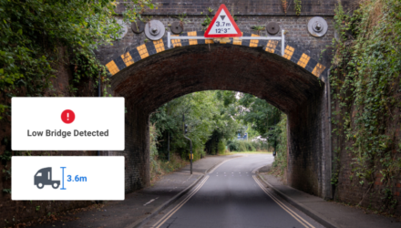 Samsara Low Bridge Strike Alert