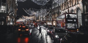 Central London at Christmas