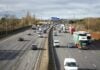 A busy motorway