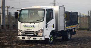 One of Electricity North West Services' new Isuzu Grafters