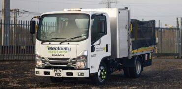 One of Electricity North West Services' new Isuzu Grafters