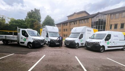 Fraikin trucks and vans