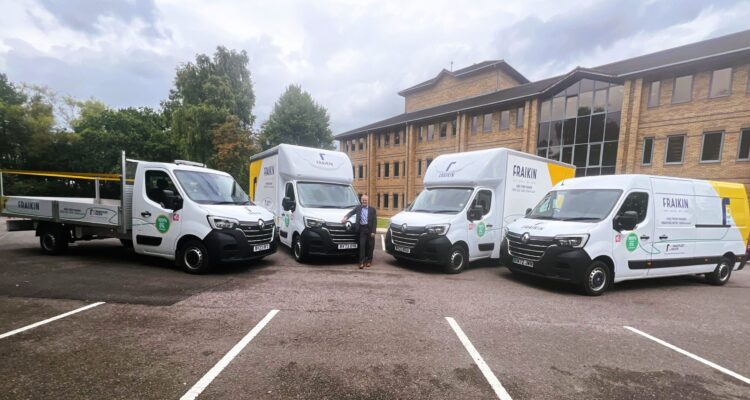 Fraikin trucks and vans
