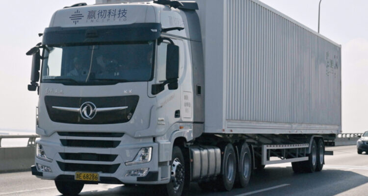 Inceptio truck on the road