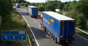 Three HGVs on a road, Boosting driver retention