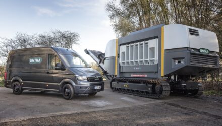 UNTHA UK Ltd has recently invested in four new Next Level MAN TGE Vans.
