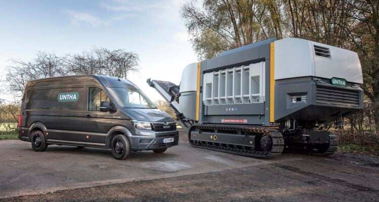 UNTHA UK Ltd has recently invested in four new Next Level MAN TGE Vans.