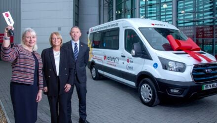 DPD donates first-ever electric Variety sunshine coach to Rotherhithe School