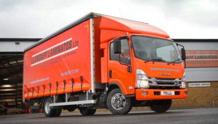 Cardiff-based Llandaff Laminates has purchased its first Isuzu from local dealer Commercial Motors (Wales).
