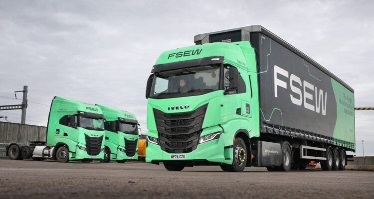 FSEW Achieves Fleet Decarbonisation with IVECO S-Way CNG Trucks