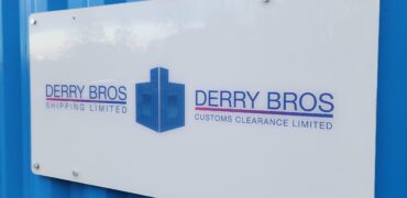 Derry Bros office sign