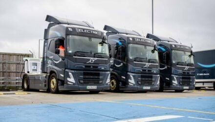 Amazon Volvo FM tractors