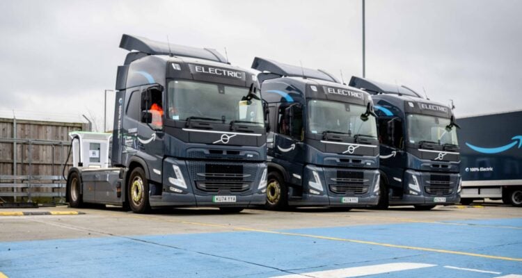 Amazon Volvo FM tractors