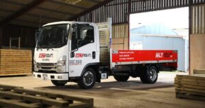 Timber merchant, Main Line Timber, has taken delivery of a new 3.5-tonne Isuzu N35.125 Grafter