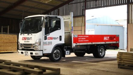 Timber merchant, Main Line Timber, has taken delivery of a new 3.5-tonne Isuzu N35.125 Grafter
