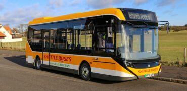 Alexander Dennis delivers first Enviro100EV for an independent operator to Shuttle Buses