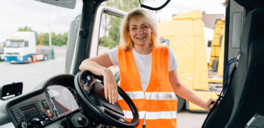 Female HGV Driver