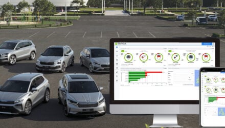 Targa Telematics computor screen