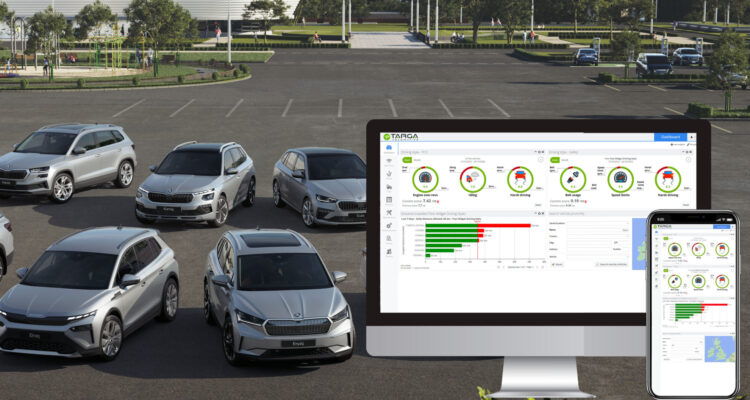 Targa Telematics computor screen
