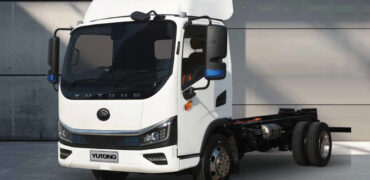 The Yutong 7.5-tonne electric truck